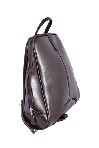 Vintage Inspired Mini Backpack - Dark Brown