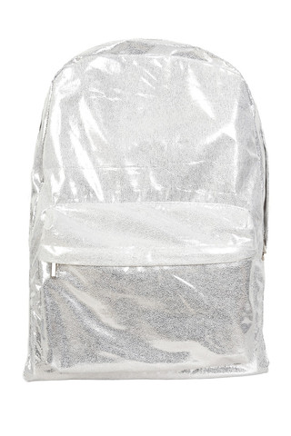 Glitter Me Shimmer Back Pack - Silver