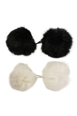 Fuzzy Ballz Hair Tie Set