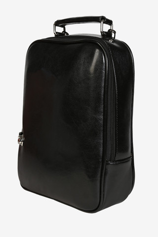 Jetset Retro Airliner Mini Backpack - Black