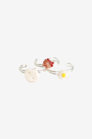 Bacon Egg N Cheese Mini Ring Set
