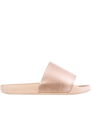 Rose Gold Slide Sandal