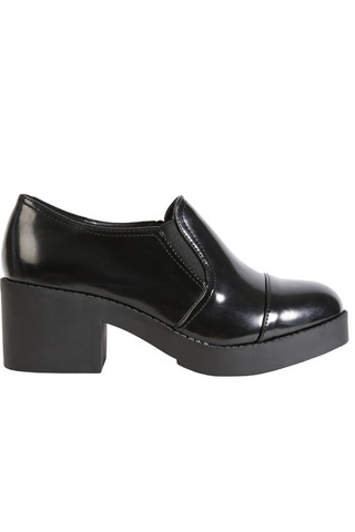 Gracie Chunky Heeled Slide On