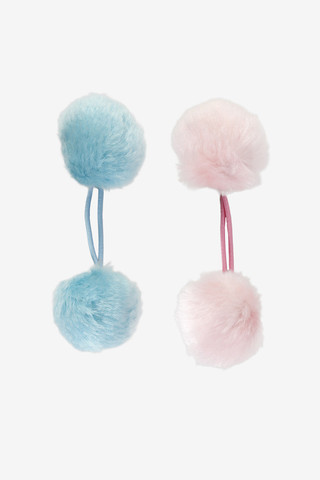 Fluffy Hair Tie Set
