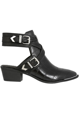 Hallie Faux Croc Bootie - Circus by Sam Edelman