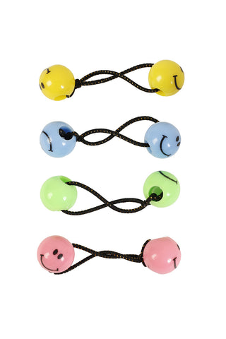 Smiley Face Hair Tie Set
