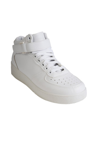 All Color High Top Sneaker - White Out