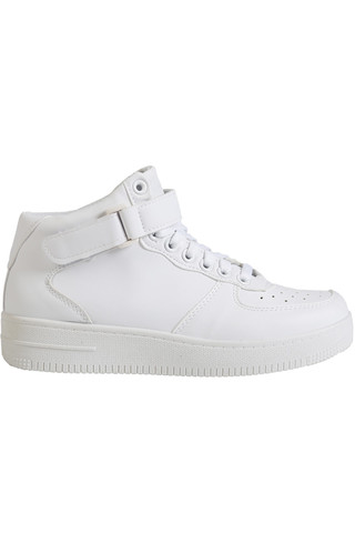 All Color High Top Sneaker - White Out