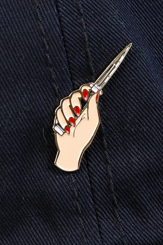 Knife Pin Hat by See You Never