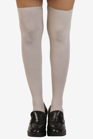 Mouse Grey Thigh Highs