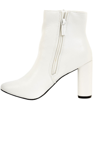 Shelly Mod Bootie - White