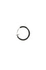 No Hole Faux Septum Nose Ring at EchoClubHouse - Black
