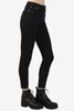 Florent High Waist Black Denim