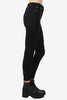 Florent High Waist Black Denim