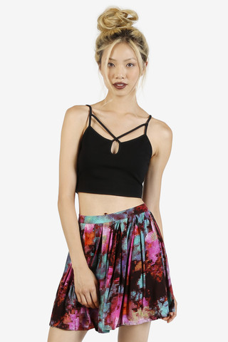 Pixel Petal Skirt by Re:Named