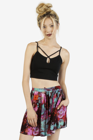 Pixel Petal Skirt by Re:Named