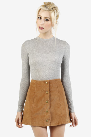 Mira Ribbed Essential Top