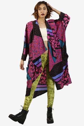 Velvet Crushed Leggings - Citron