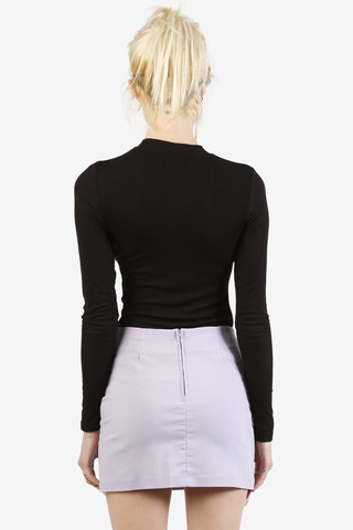 Cindy Lilac Pastel Mini Skirt - By ECH