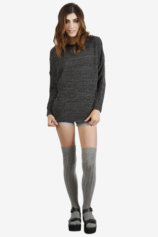 Rainer Oversized Sweater - Marble Grey