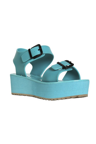 Bound 2 Platform Sandal - Turquoise