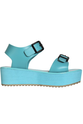 Bound 2 Platform Sandal - Turquoise