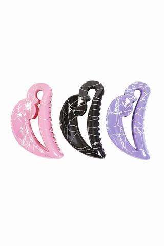 80s Vibe Banana Clips BY ECH