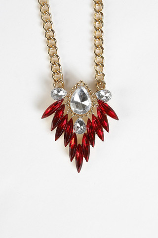 Crimson Jewel Necklace
