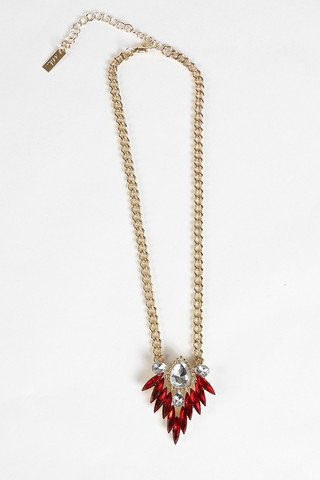 Crimson Jewel Necklace