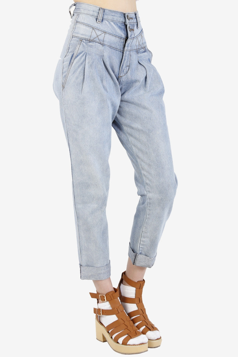 Light Wash Richie "Mom" Denim by Bitching and Junkfood