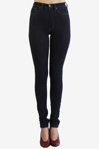 12" Super High Rise Dark Wash Stella Denim by Just USA