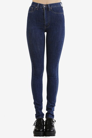 12" Super High Rise Medium Wash Yvette Denim by Just USA