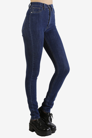 12" Super High Rise Medium Wash Yvette Denim by Just USA