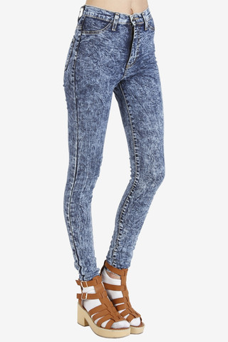 12" High Rise Rocky Denim