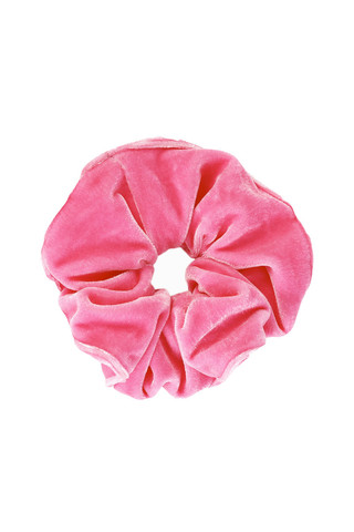 Velvet Goldmine Scrunchie - Pink