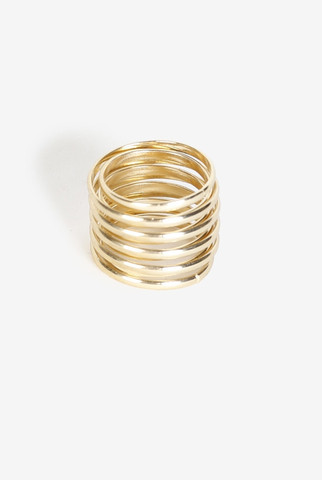 Spun To Gold Ring