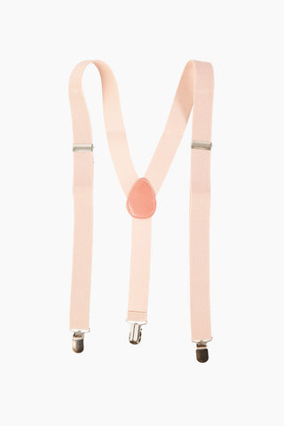 Polly Suspenders - Baby Pink