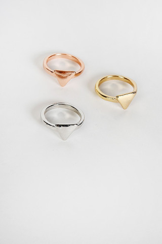Triangle Mix Ring Set