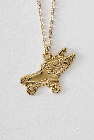 Reclaimed Vintage Skate Necklace