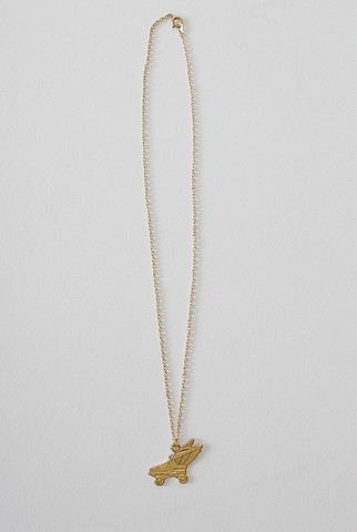 Reclaimed Vintage Skate Necklace